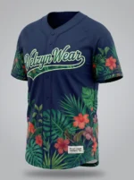 Custom Sublimated Full-Button Baseball Jersey - Image 3