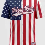 Custom Full-Button Baseball Jersey