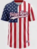 Custom Full-Button Baseball Jersey