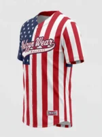Custom Full-Button Baseball Jersey - Image 3